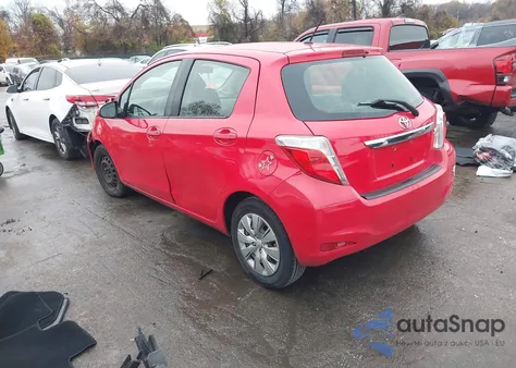 2014 Toyota Yaris Le (Tmc/Cbu Plant) z USA, uszkodzony, nr VIN JTDKTUD36ED585419